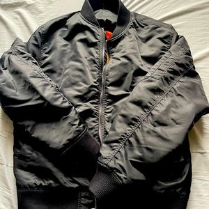 Black H&M Bomber Jacket